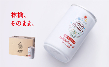 《 定期便 6ヵ月 》 りんごジュース「sonomama」（160g×20本）×3箱 りんご リンゴ ジュース リンゴジュース 飲料