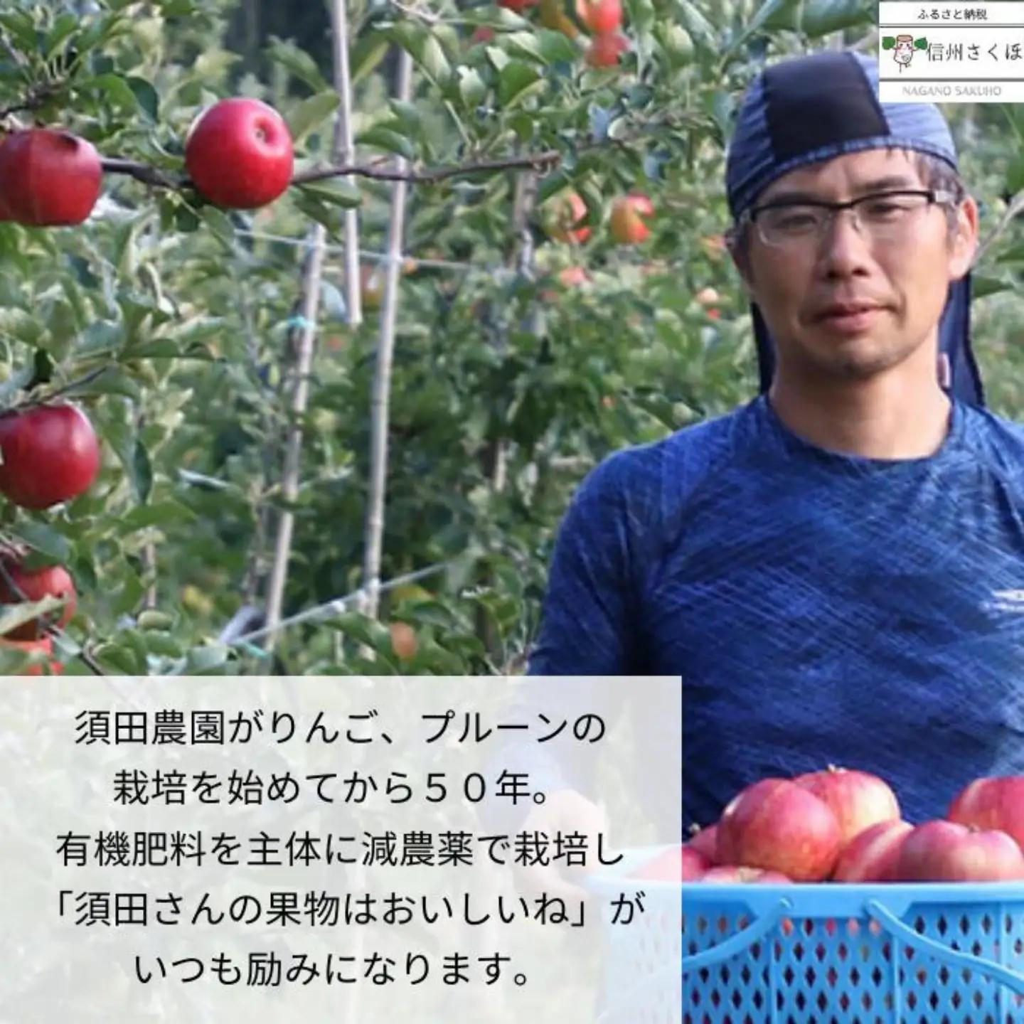 信州産　果汁100％りんごジュース＆「食べる」まるごと人参ジュースセット　計２本［SU-103］