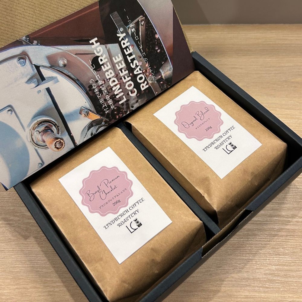 
                  自家焙煎コーヒー豆【粉】LC8-2　店主のおすすめコーヒーセット　200g×2種　LINDBERGH COFFEE ROASTERY　1105016
                