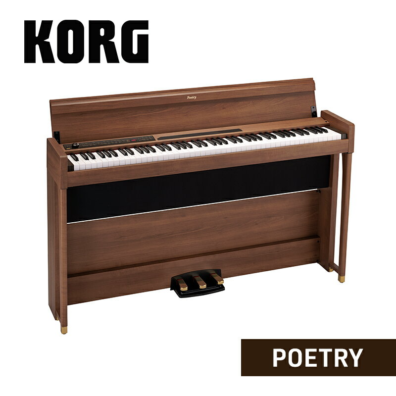 【ふるさと納税】POETRY　ピアノ 電子ピアノ デジタルピアノ 電子楽器 日本製 RH3鍵盤 Bluetooth対応 88鍵盤 ショパンを弾きたくなるピアノ