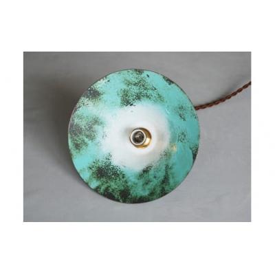 ふるさと納税 北本市 Kenichi Kondo　七宝の灯り　七宝ランプシェード(HI・白(外側)×水色(内側)) |  | 02