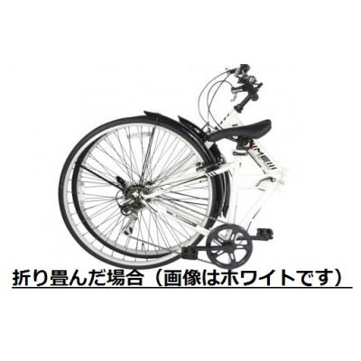 ふるさと納税 春日井市 700C6スピード折りたたみクロスバイク　色:ブラック　自転車 サイクリング アウトドア 折りたたみ |  | 02
