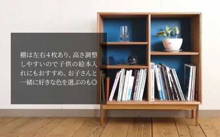 本棚 ブックシェルフ 組立式 W900×D300×H970(mm) / Gray | 本棚 家具