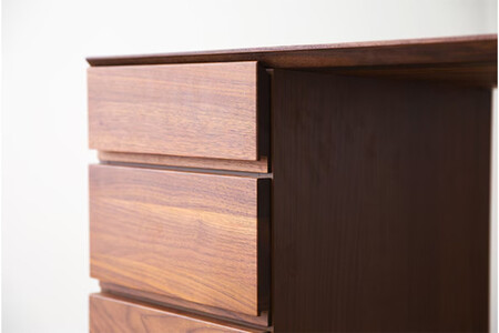 【開梱設置】高野木工 アスター ASTER 120天板 + サイドパネル（右・左） + 30チェスト ※チェア別売 オーク【10年保証】