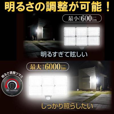 ふるさと納税 小野市 大進 LEDセンサーライト6灯式 極 DLA-10T600 防犯ライト 100V 防雨 屋外 |  | 01