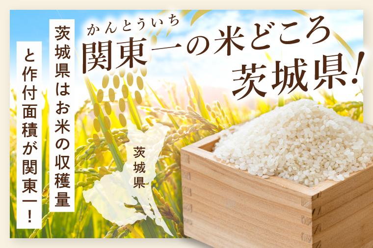 【数量限定】【3ヶ月定期便】【令和7年産】茨城県産コシヒカリ　那珂川の清流 ホタル米　計15kg（5kg×3回）（茨城県共通返礼品/城里町）（IH-2005）
