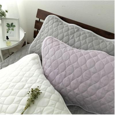 ふるさと納税 和泉市 【Mサイズ 43×63cm】艶やかリネン100%枕パッド2枚組 ラベンダーLIN-4363-RA2P |  | 02