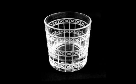 浅草切子 Bar’s Glass「バッキンガム オールド」2個セット 化粧箱入り_0012-045-T04
