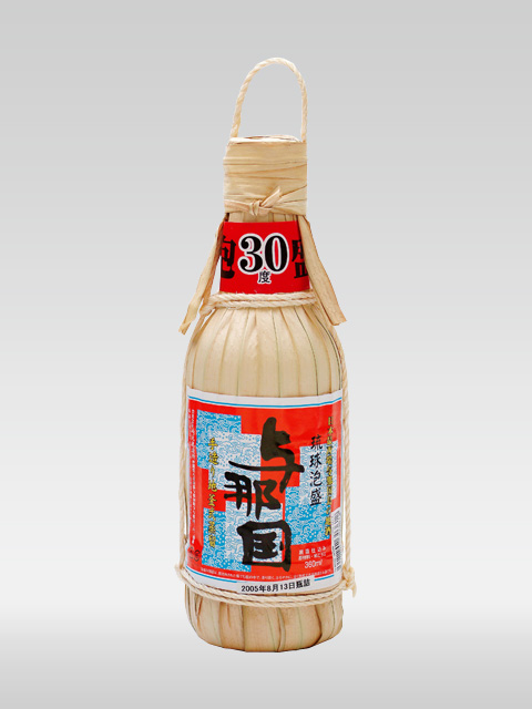 琉球泡盛 与那国30度360ml（クバ巻）1本 E0046