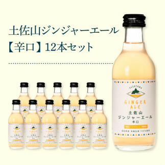 SKS050　土佐山ジンジャーエール辛口12本セット ジンジャーエール 辛口 飲み物 セット お歳暮 御歳暮 ギフト ドリンク  大人 ジンジャー ジュース 炭酸飲料 お取り寄せ 美味しい おいしい 