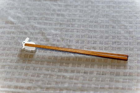 221J.本漆塗り箸〔23cm〕･箸置きセット