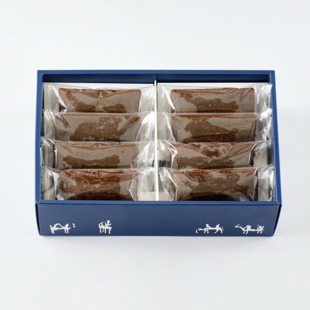 【ふるさと納税】土山焦がしほうじ茶のクリームチーズフィナンシェ 8個