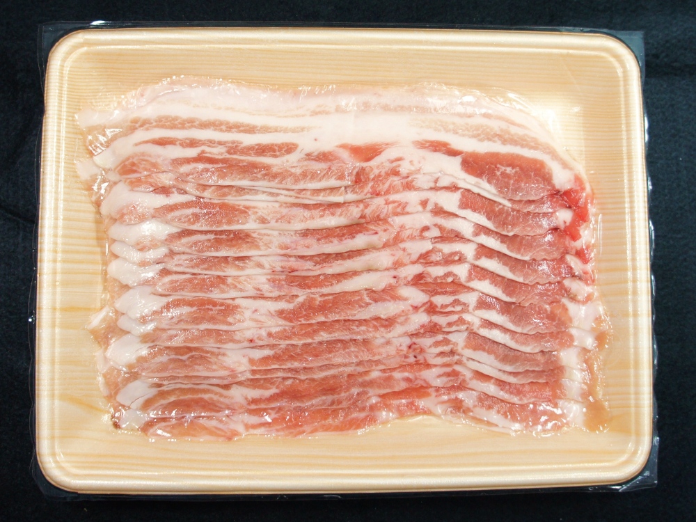 信州 飯田 ブランド豚 「 幻豚 」 焼しゃぶ にも おすすめ! しゃぶしゃぶ 用 バラ & モモ ( 合計 1kg ) セット  | 豚肉 ポーク お肉 しゃぶしゃぶ 肉 信州 長野県 飯田市