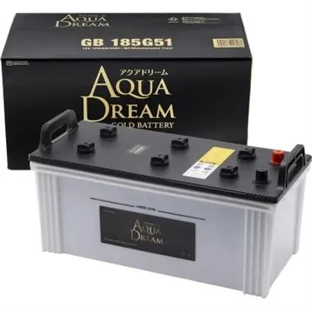 AQUADREAM GOLD 自動車始動用バッテリー 大型業務車両用  185G51 1個【配送不可地域：沖縄県】【1608313】