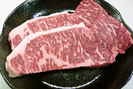 淡路牛（交雑牛）ロースステーキ 約200ｇ×3枚