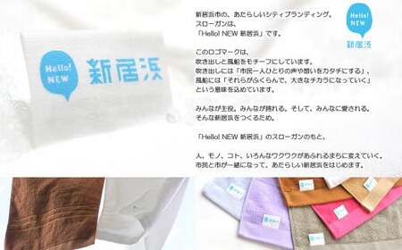 【今治タオル】【Hello!NEW タオル】「速乾」シリーズ　バスタオル3枚セット（ブラウン）（ご自宅用）