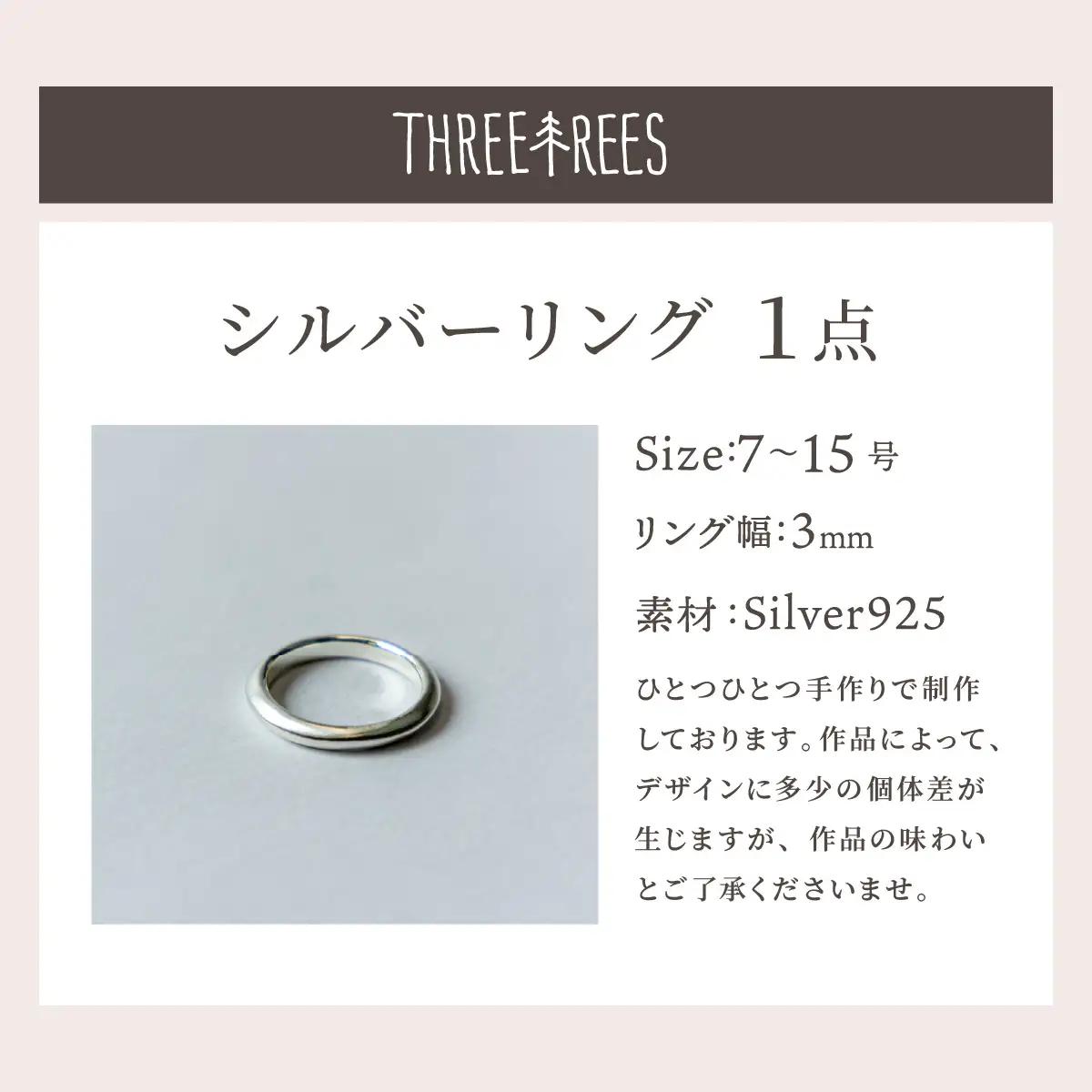 【日常のアクセントに】シルバーリング  LS-06  / マット / 10号
