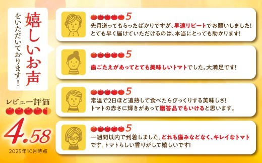 おいしい水と空気で育った大玉トマト