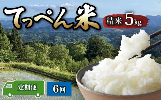 【先行予約】令和8年産 新米 コシヒカリ 5kg 6回 定期便 もっちり 甘み 数量限定 精米【神子原てっぺん米】 こだわり 食味ランクS 最高評価 hakumai ※ ご飯 ごはん 単一原料米 2026年産 おいしい 美味しい こしひかり 石川県 石川 能登 羽咋 支援 応援 復興応援 復興支援 お米 米 白米 おこめ こめ kome okome ふるさと納税米 定期便米 米定期便 産地直送
