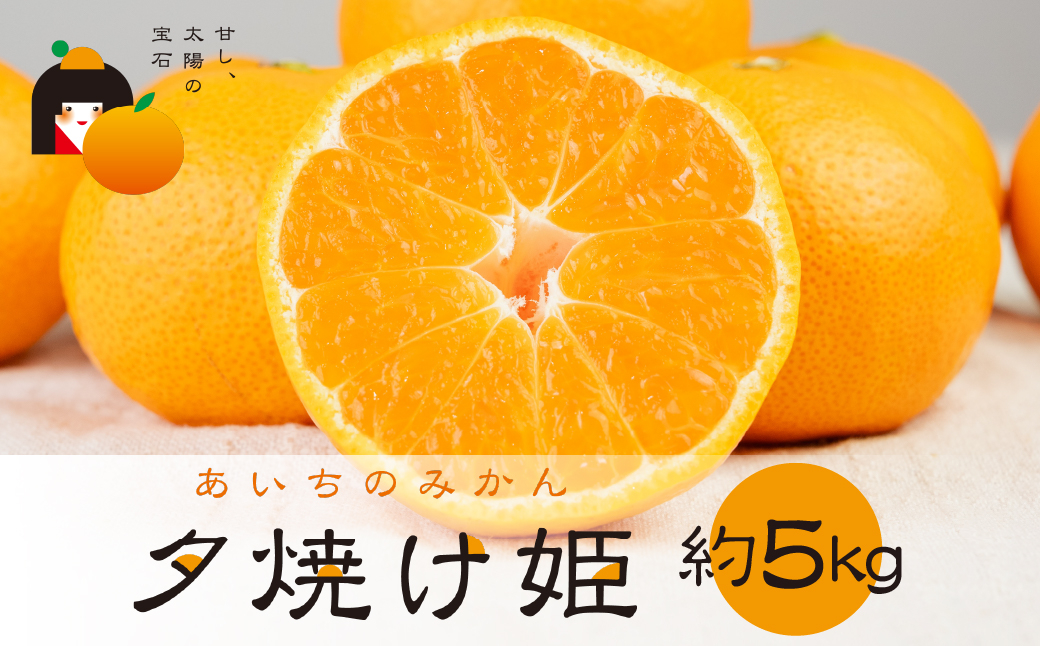 
            こだわり蜜柑 夕焼け姫 厳選ﾌﾟﾚﾐｱﾑ ﾚｷﾞｭﾗｰ箱 約5kg　マルカワ園芸
          