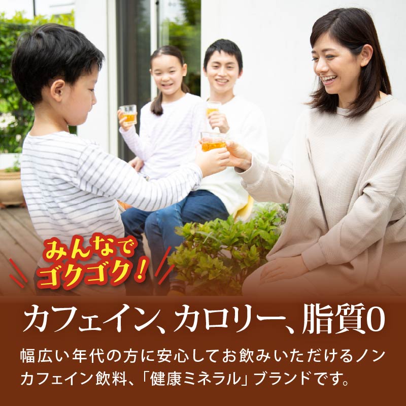 131-26 健康ミネラル むぎ茶 2L × 6本 お届け カフェインゼロ 防災備蓄 茶 ペットボトル 飲料 伊藤園 ノンカフェイン