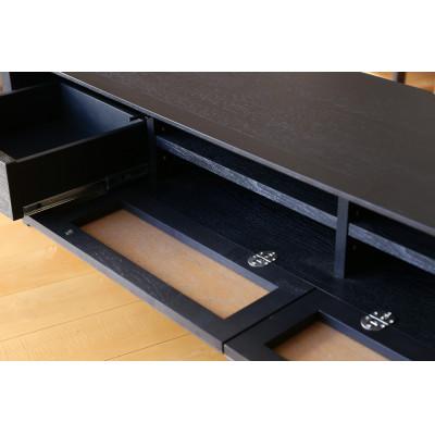 ふるさと納税 筑後市 モル 200TVボード ホワイトオーク　黒塗装 |  | 01