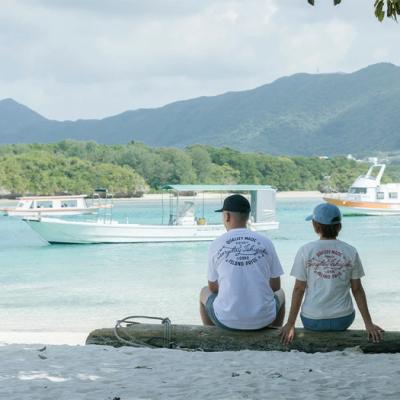 ふるさと納税 石垣市 キャップ 水牛とサギ デニムキャップ【カラー:ダークブルー】【サイズ:フリー(50〜60cm)】 |  | 03