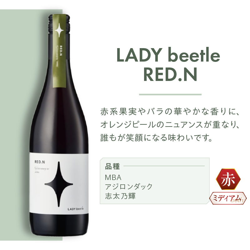 フジクレールワイナリーLADY beetle RED.N（RC）B-647