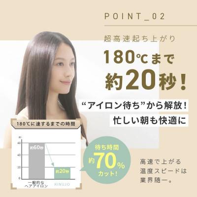 ふるさと納税 泉佐野市 KINUJO ストレートヘアアイロン ホワイト 絹女 国内製造 IBS0003 |  | 03