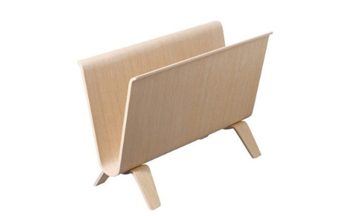 サイトーウッド MAGAZINE RACK ホワイトオーク（No.22-6H）