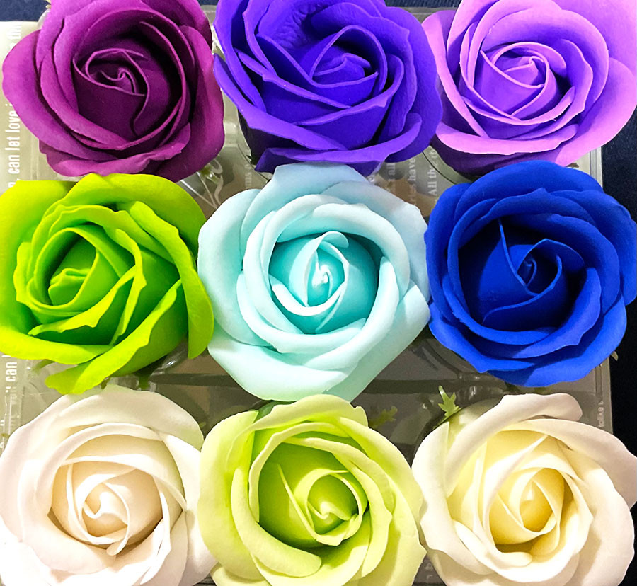 Flower balloon ( フラワー バルーン )  ソープ フラワー 10本 花束型 タイプ 韓国 お花 贈り物