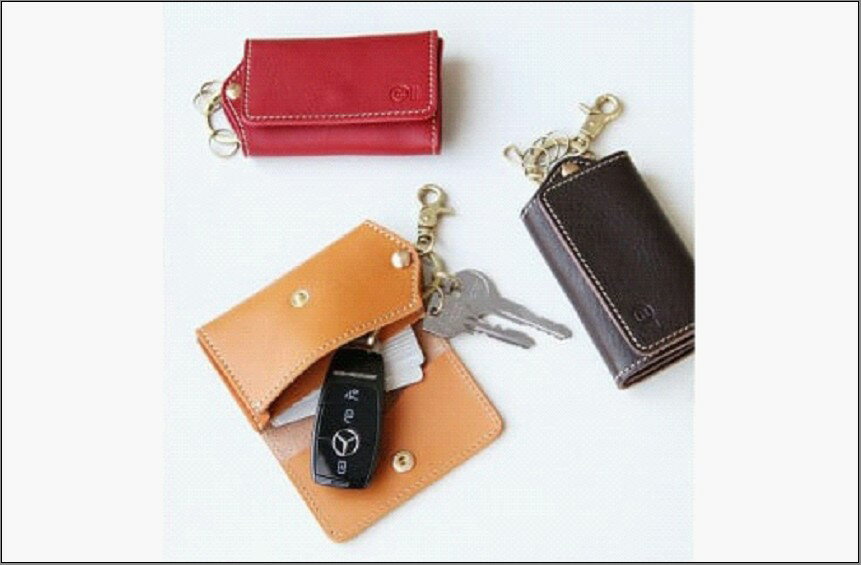 【ふるさと納税】＜カラー選択可能＞スリムフィットインキーケース【福岡市内製造】