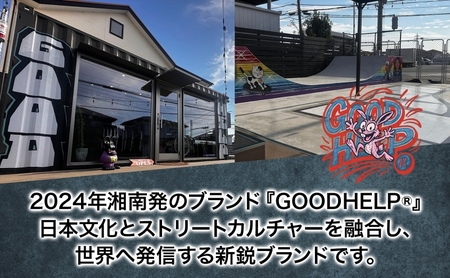 GOODHELP Raging Wave T-shirt white Tシャツ 半袖 洋服 ファッション ストリート ストリート感 ユニセックス スリーブTシャツ ティーシャツ ストリートカルチャー 