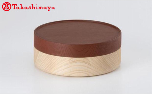 
                  〈畑漆器店〉SOJI hako Ｌ chocolateキャニスター1段【高島屋選定品】 小物入れ 重箱 お弁当箱 F6P-3247
                