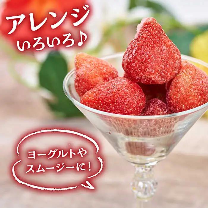 福岡産 冷凍 あまおう 1kg （500g×2袋） 桂川町/南国フルーツ株式会社 [ADBW005] あまおう いちご 果物 冷凍 フルーツ 