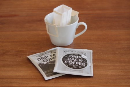 (1285)自家焙煎珈琲 オリジナル 豆 ドリップパック 手作り アメリカンクッキー 詰め合わせ(中煎り豆400g、ドリップパック8個、クッキー9枚)