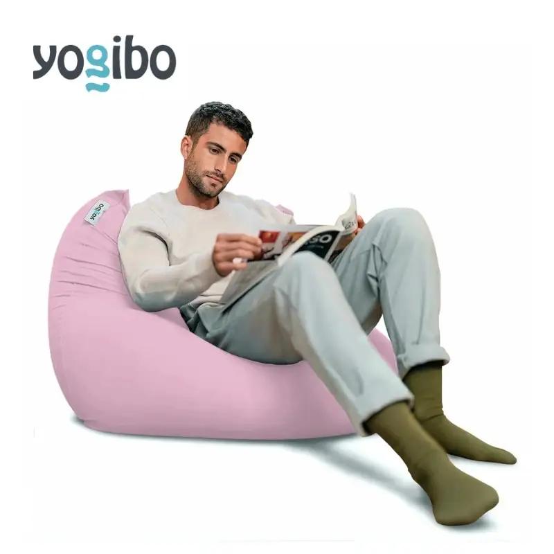 ヨギボー ミニ ラベンダー Yogibo Mini ビーズクッション 1人掛け ローソファ 座椅子 コンパクト 一人用 洗えるカバー インテリア 家具 ギフト 大阪府 岸和田市