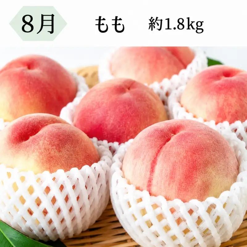 定期便 【全3回定期】果物定期便 バレンシアオレンジ 桃 柿【tkb142】