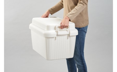 コンテナボックス ベリアスボート M レッド 蓋つき コンテナボックス 収納コンテナ アウトドア boxコンテナ 屋外収納 収納ケース【010S062】