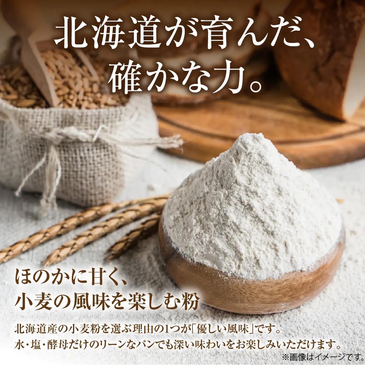 【毎月定期便】北海道産 小麦粉 スペルト小麦全粒粉 ディンケルスター 5kg 全4回 MROBI020