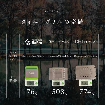 ふるさと納税 燕市 タイニーグリルの奇跡 キャンプ料理 グッズ [鎌倉NaFro] |  | 03