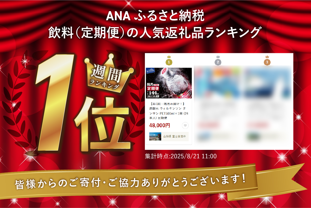 【年6回・隔月お届け！】炭酸水 ウィルキンソン タンサン PET500ml×1箱 (24本入) 定期便