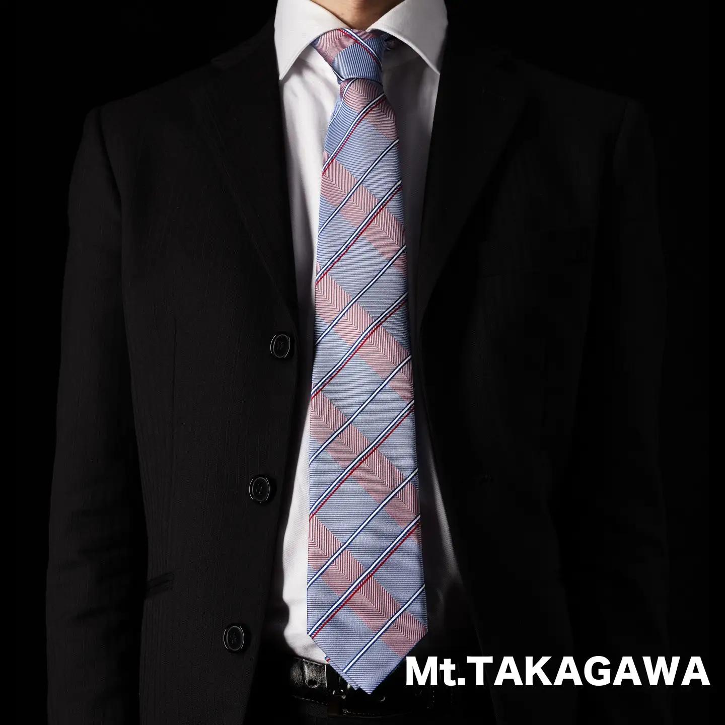 TSURUIKI　甲州織物ネクタイ【Mt.TAKAGAWA】　【リード】｜ネクタイ 甲州織物 甲斐絹 郡内織 甲州織 シルク