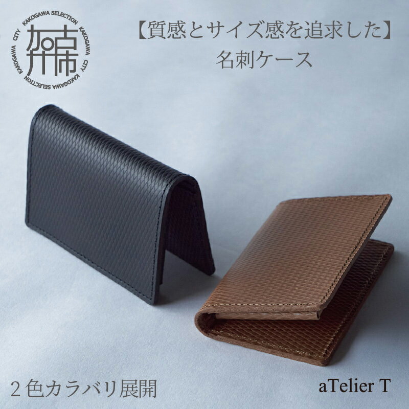 【ふるさと納税】【レビューキャンペーン】名刺ケース【2色カラバリ展開】《 名刺入れ ビジネス 大容量 上質 本革 革 おすすめ 定番 人気 スリム ギフト プレゼント 送料無料 贈答用 贈り物 》