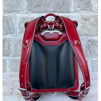 ふるさと納税 坂戸市 創業1955年自社工房併設 林カバン店オリジナル Uniキューブランドセル　レッド×ブラックコンビ |  | 01