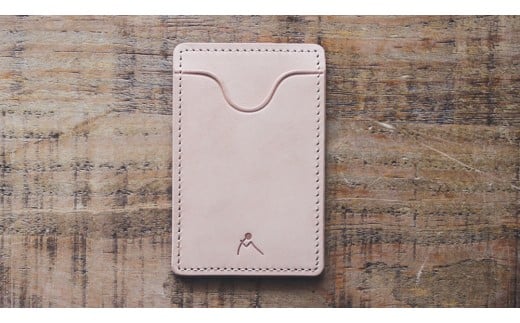 【minca】栃木レザーのタテ型パスケース 定期入れ パスホルダー01/タン(生成)　694【雑貨 日用品 人気 おすすめ 】