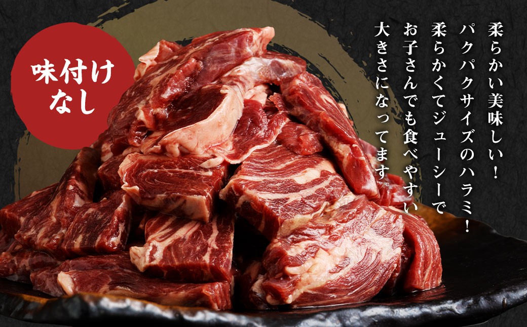 【訳あり】パク旨牛ハラミお試しパック 450g（タレ漬け牛ハラミ300g + 牛ハラミ150g）