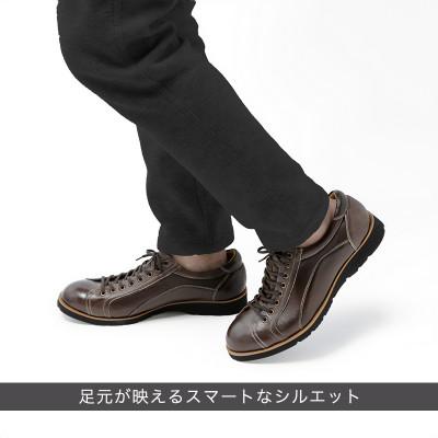 ふるさと納税 大和郡山市 ヤマトイズム 25.0cm Dブラウン カジュアルシューズ 紳士靴 鹿革 YA3300 倭イズム |  | 03