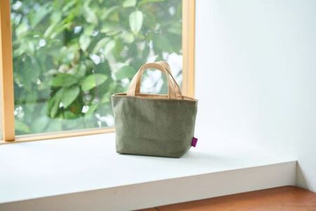 松本図書鞄 帆布ミニトート (こくばん裏生地ベージュ)男の子