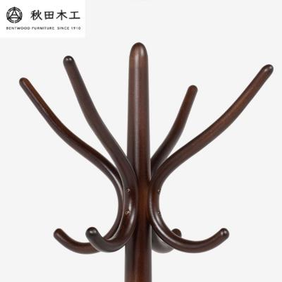 ふるさと納税 湯沢市 【秋田木工】コートスタンド「No.45」【曲木の大胆なデザイン】[E7401] |  | 01